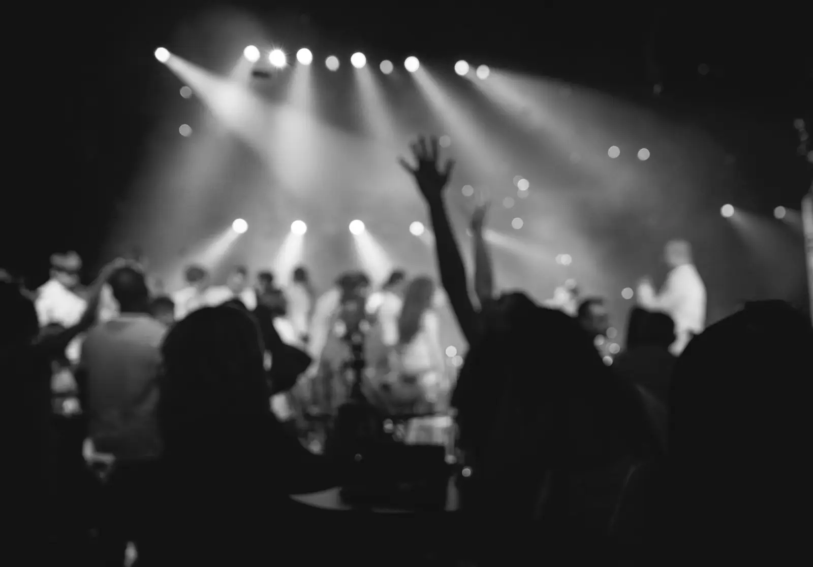 Publikum bei einem Konzert